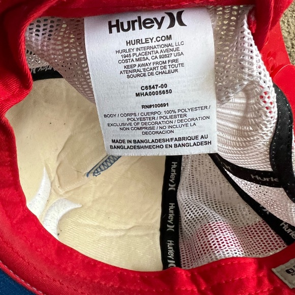 American Fighter and Hurley hats - Picture 8 of 8